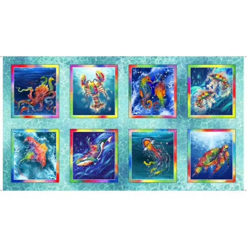 The Deep Sea Creatures Panel - QT-1649-29818