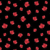 Fineapple Pair - Oh Canada - Maples Leaves on Black - 36250103-02