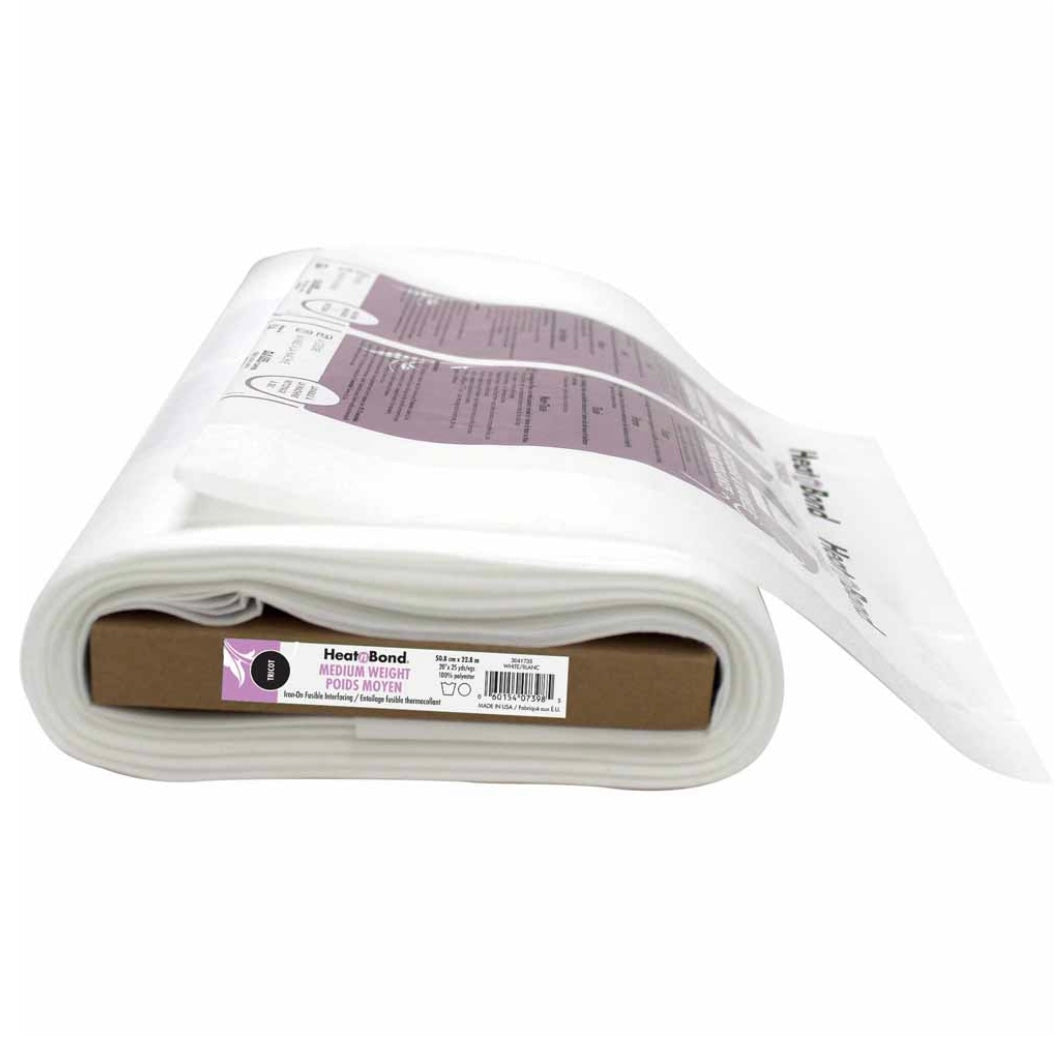 Heat N Bond Tricot Medium Wt White Fusible Interfacing