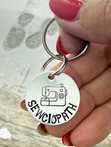 Sewciopath Key Chain