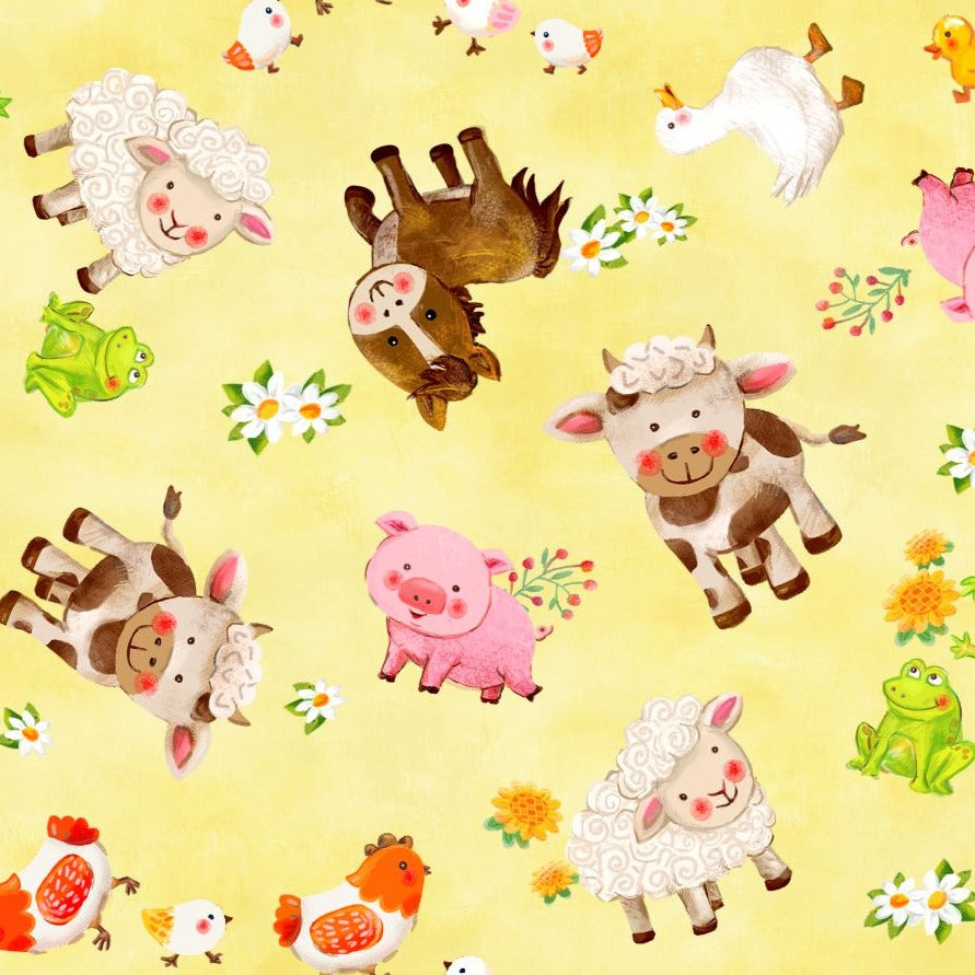 Wee Ones- Farm- Oasis Fabrics- 59-574