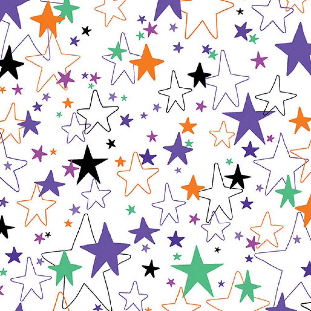 Kanvas Studio - Spooktacular Gnomes - Stars White