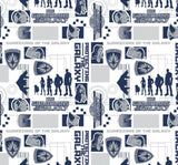 Marvel Guardians of the Galaxy - Silhouttes - Blue