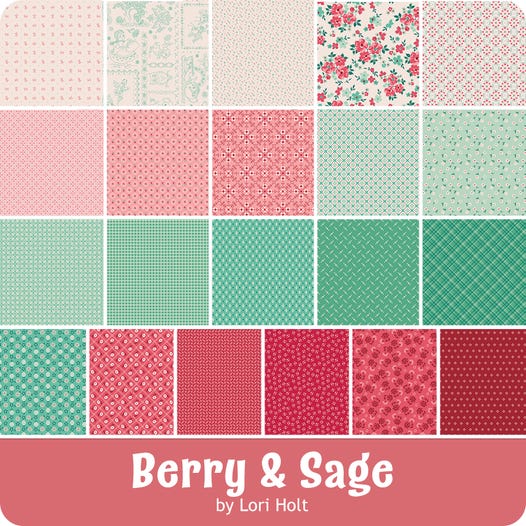 Riley Blake - Lori Holt - Berry & Sage - 2.5in Jelly Roll