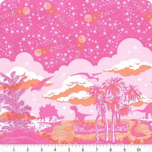 Tula Pink - Roar! Meteor Showers Blush PWTP226-BLUSH