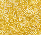 Banyan Batik - Painted Leaves - Golden State - 80364-53
