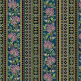 Shangri La by  Painted Sky Studio - Stripe Black/Multi