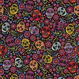 Camelot - Sugar Skulls - Black