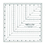 Quilt in a Day Square Up Ruler 9.5" square