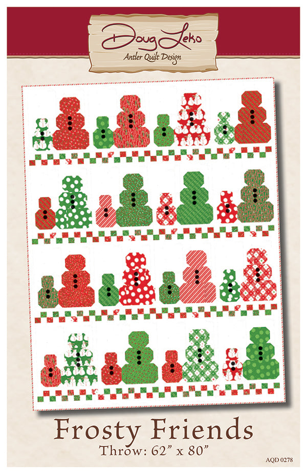 Frosty Friends Quilt Pattern by Antler Quilt Designs for Moda