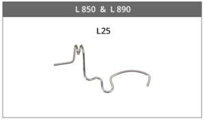 Bernina L850/L890 #L25 Decorative Thread Guide Presser Foot