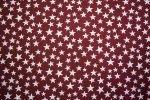 Wide Back Wide Stars Red & White 108"