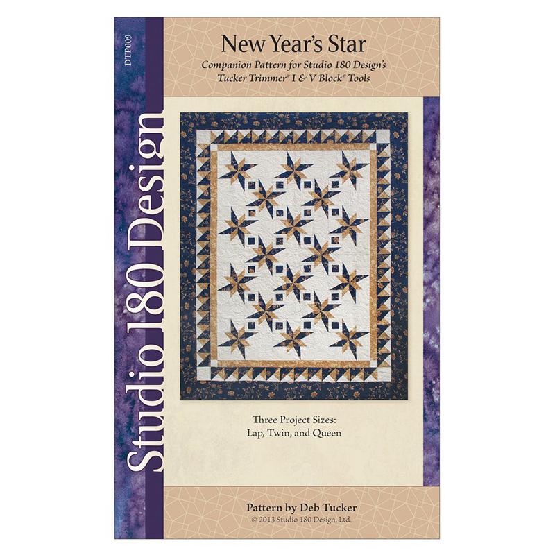 Studio 180 Design New Year Star Pattern