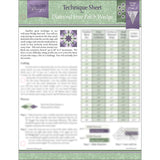 Studio 180 Design Tech Sheet Diamnd 4 Patch Wedge