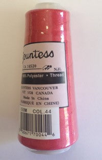 Countess Serger Thread, Polyester, 40/2, 1500M