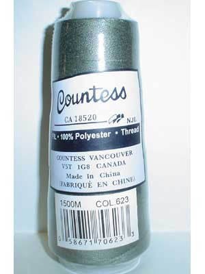 Countess Serger Thread, Polyester, 40/2, 1500M