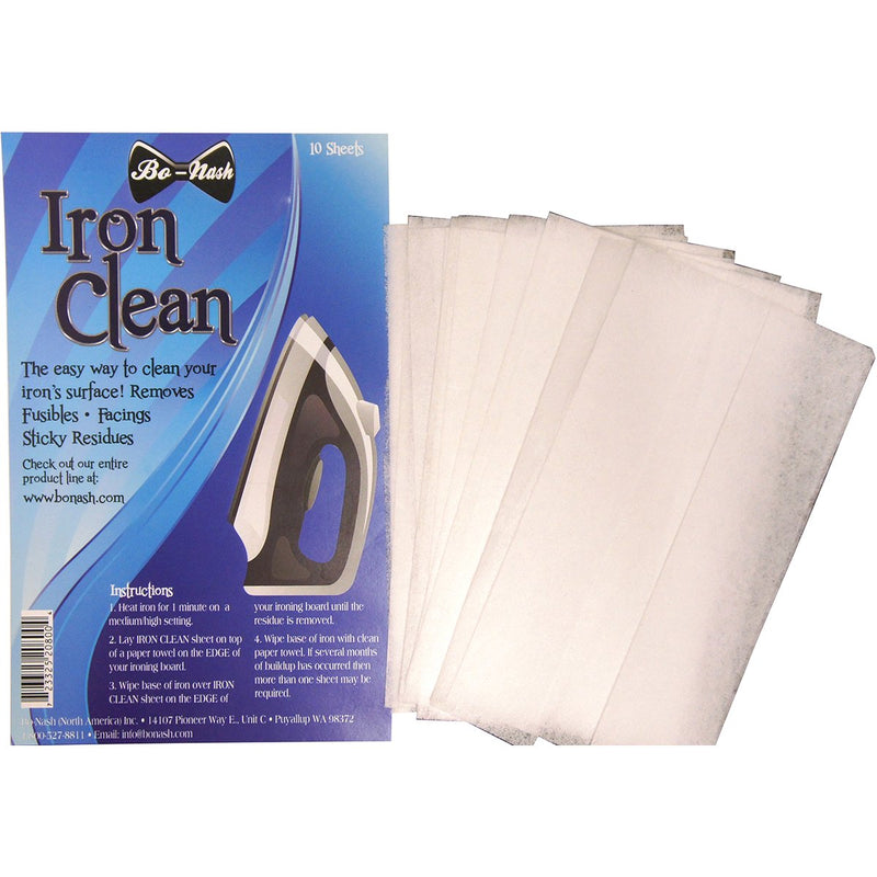 Bo-Nash Iron Cleaner Sheets