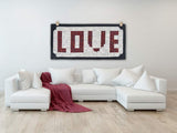 Lovey Wall Hanging Pattern