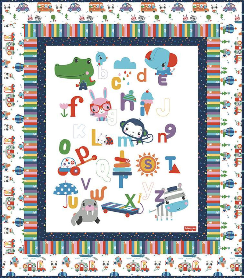 Riley Blake Designs - Lets Play Panel Boxed Quilt Kit - KT-11880
