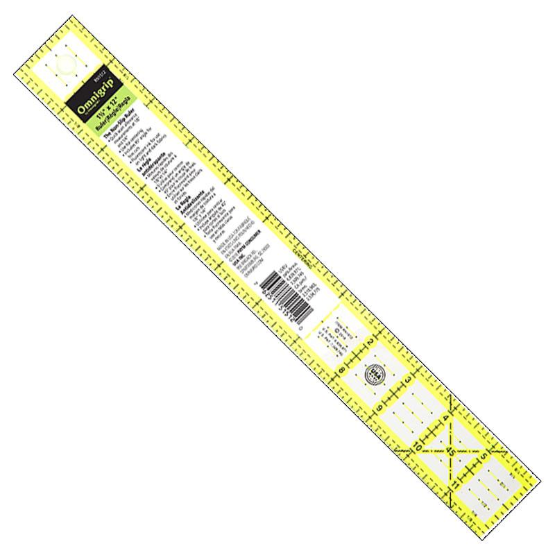 Omnigrip Ruler 1.5 x 12