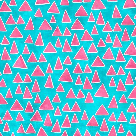 Good Vibes - Turquoise Triangles - 18659-TRQ