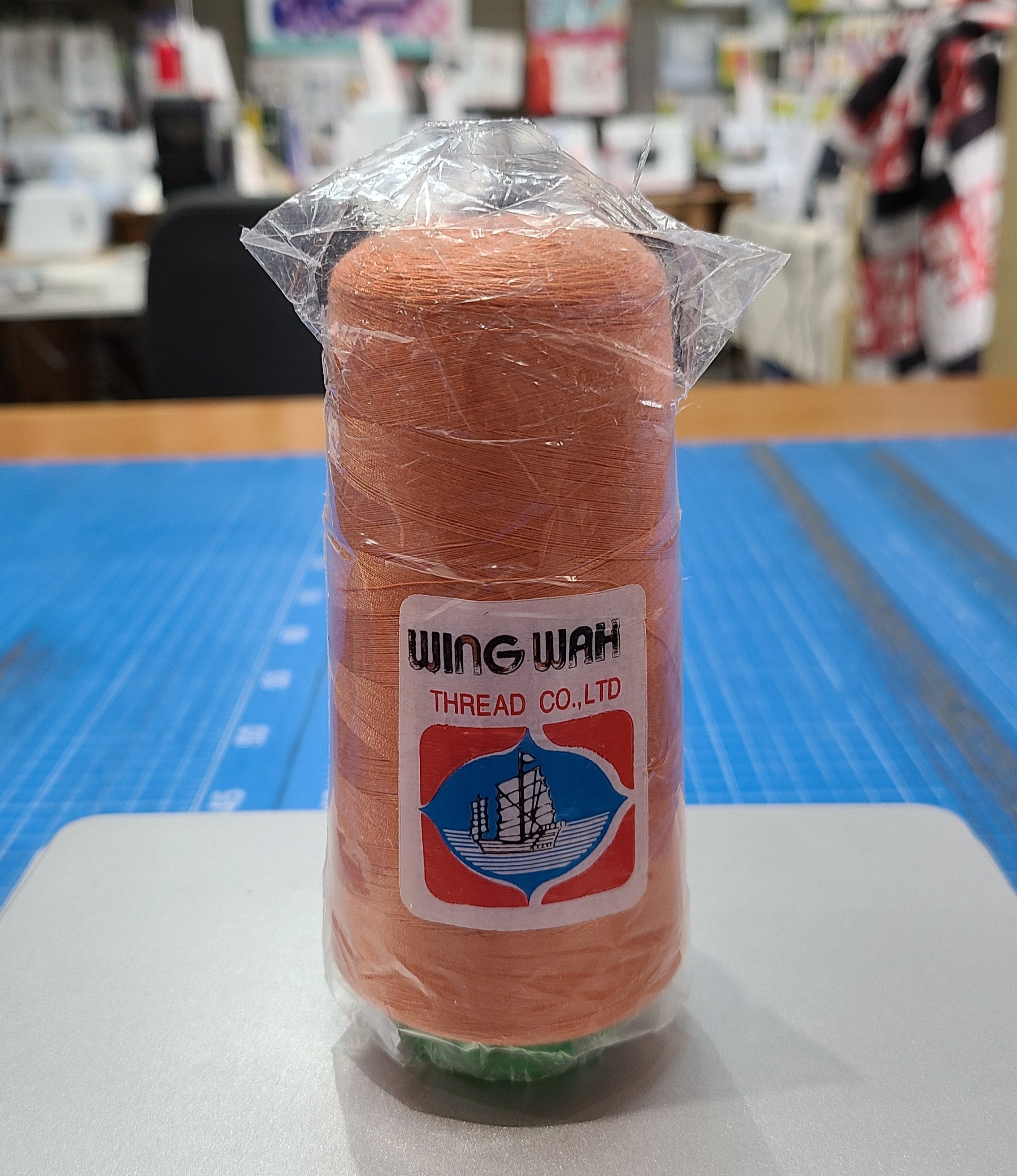 Wing Wah Serger Thread 50 wt - Orange