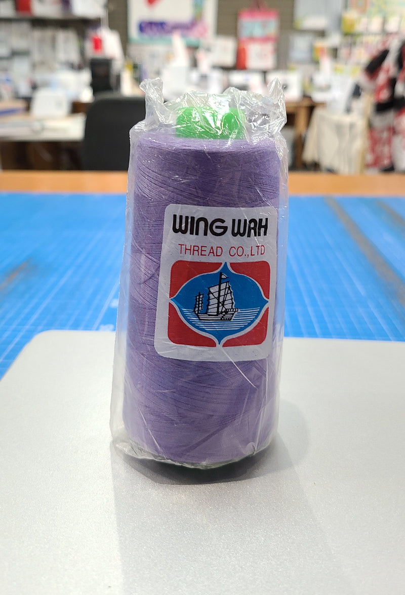 Wing Wah Serger Thread 50 wt - Purple