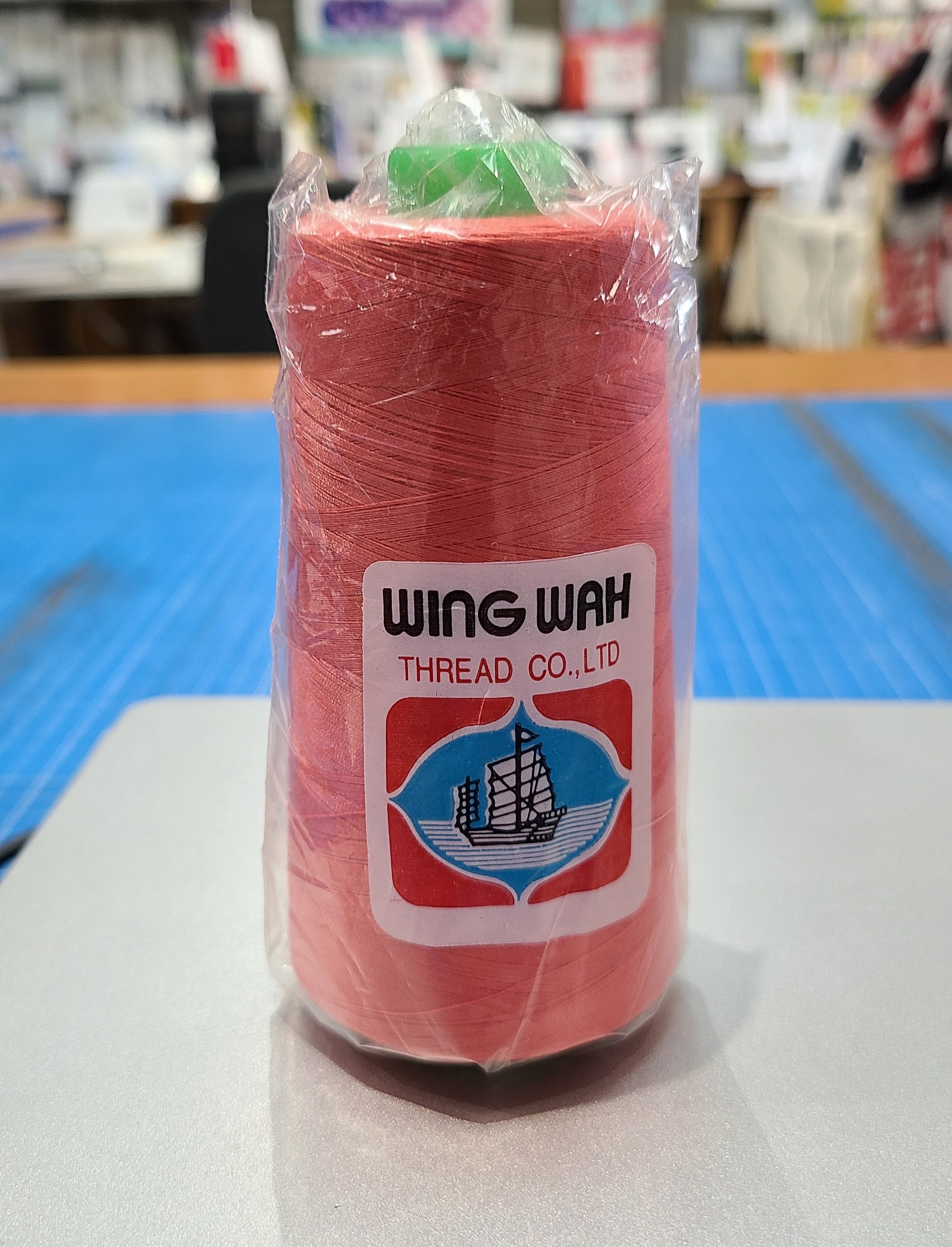 Wing Wah Serger Thread 50 wt - Coral Orange