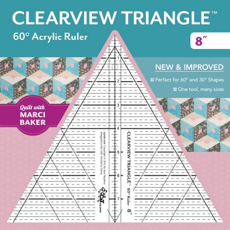 Clearview Triangle 60" 8in Ruler