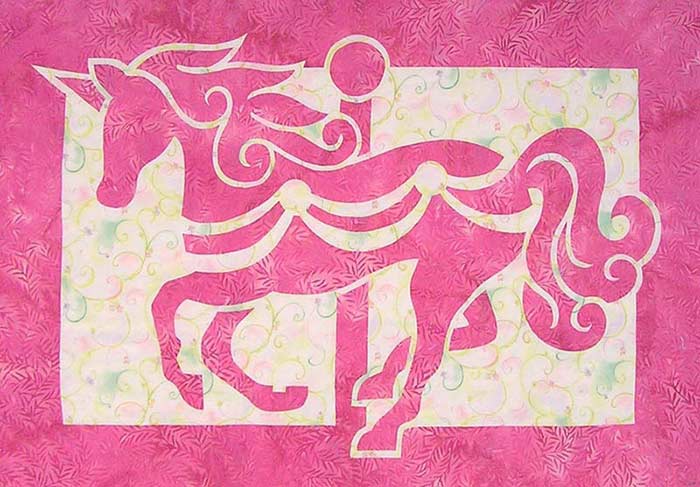 Carousel Applique Quilt Pattern