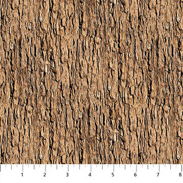 Northcott Tenderwood by Sherri Buck Baldwin Bark Texture - 24182-36