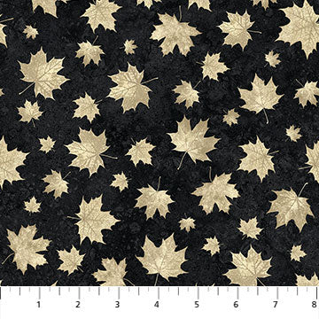 With Glowing Hearts - Oh Canada - Black Maple Leaf 24269-99