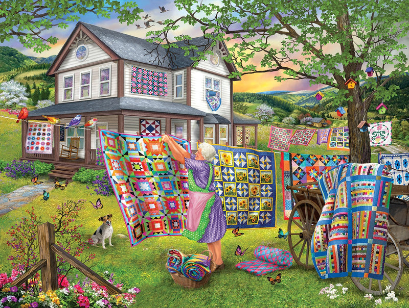 Grandma's Quilts 500pc Puzzle