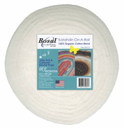 Bosal Katahdin-On-A-Roll 100% Cotton Blend Batting