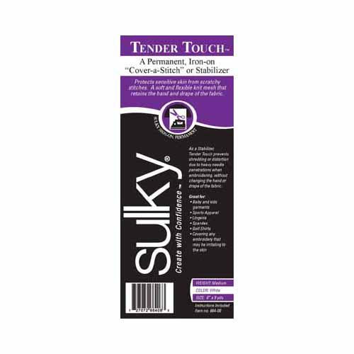 SULKY Tender Touch Iron On - White - 8" x 9yd roll