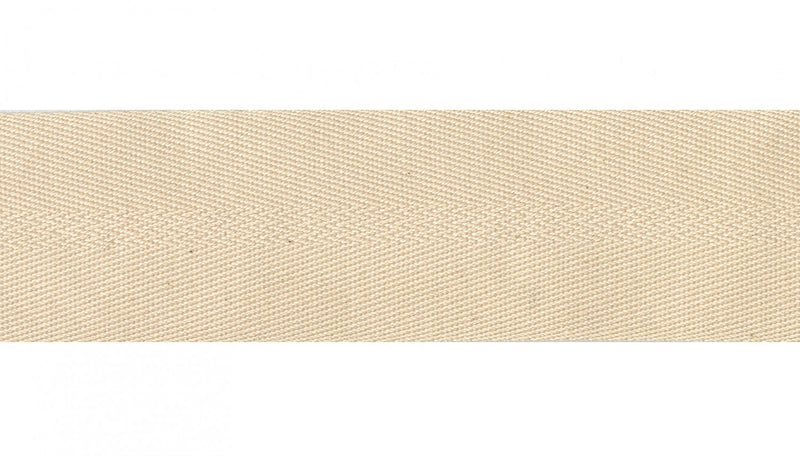 Cotton/Polyester Webbing 2in - NATURAL