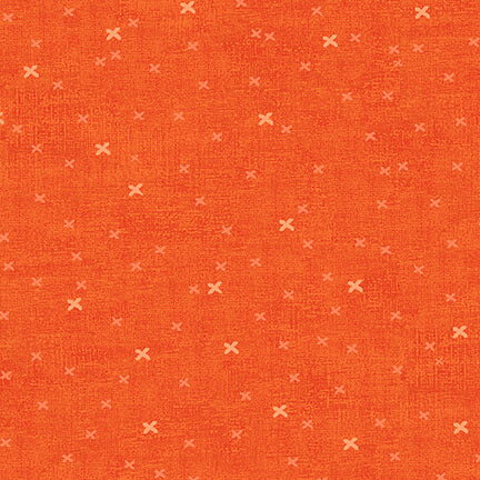 Stof - Basically -  4512-833 - Orange Cross