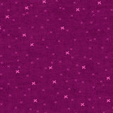 Stof - Basically -  4512-835 - Purple Crosses