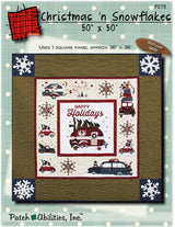 Patch Abilities - P215 Christmas n Snowflakes