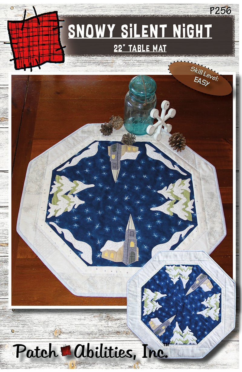Patch Abilities P256 Snowy Silent Night Table Mat