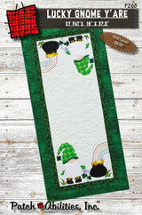 Patch Abilities - P268 Lucky Gnome Y'are Table Runner