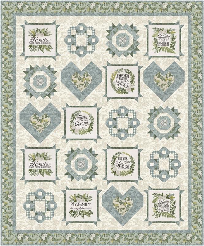 Deb Strain - Happiness Blooms Quilt Kit