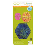 GO! Half Hexagon-1", 1 1/2", 2 1/2"
Sides (3/4", 1 1/4", 2 1/4" Finished)