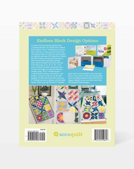 GO! Qube Mix & Match Block System Pattern Book