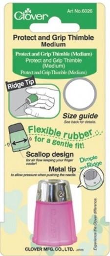 Clover - 6026 Protect and Grip Thimble (Medium)