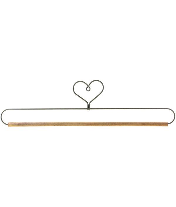 Heart with Stained Dowel Hanger