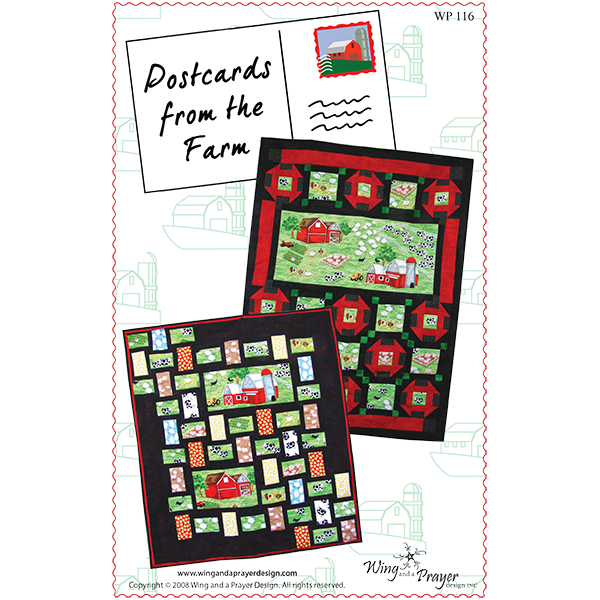 Postcards From The Farm Pattern