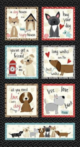 Paw-sitively Awesome Multi 10 Inch Block Panel