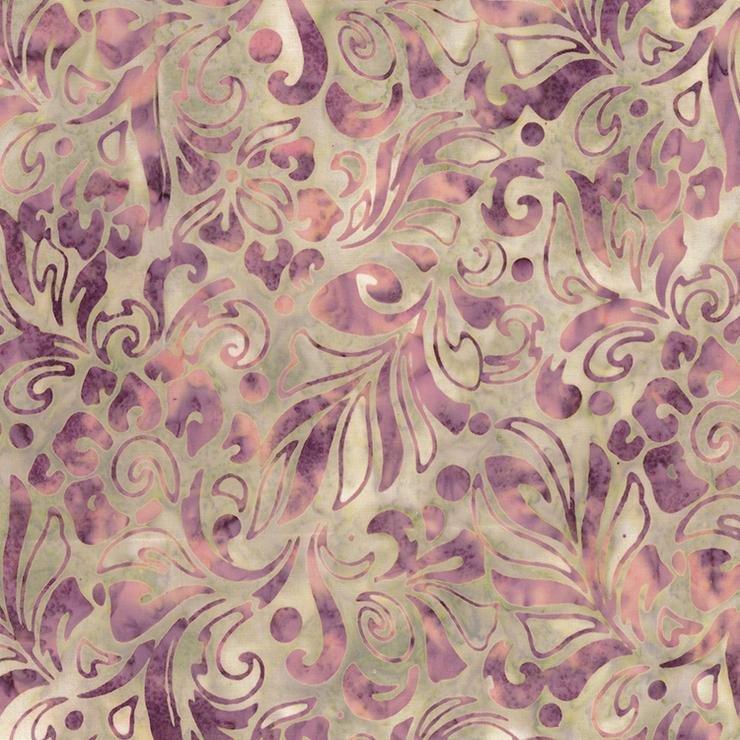 Banyan Batiks - Intaglio - Pink Hibiscus 80305-81