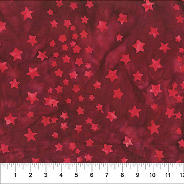 Banyan Batik - Bandana - Red Star - 80671-25